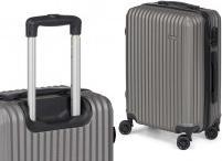 Actual product image Arte Regal set 3 dark gray abs suitcases