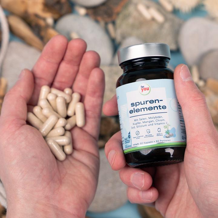 Produktbild For You spurenelemente komplex (60 Stück, Kapseln)