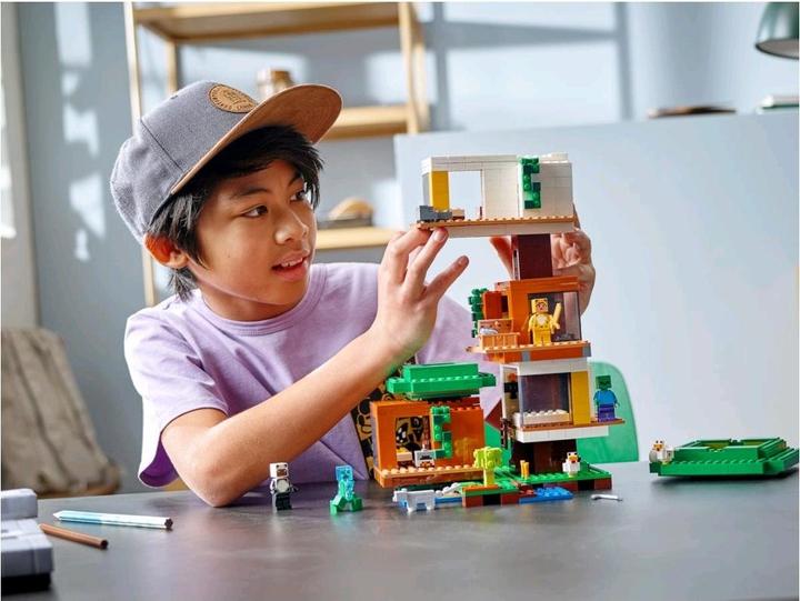Immagine prodotto LEGO Minecraft 21174 La casa sull'albero moderna (21174, LEGO Minecraft)