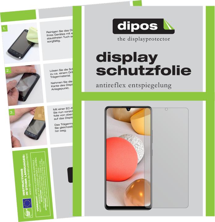 Produktbild Dipos Displayschutzfolie Antireflex (2 Stück, Samsung Galaxy A42 5G)