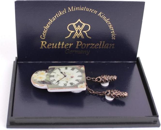 Produktbild Reutter 001.403/5 - Wanduhr "Englische Rose", Miniatur