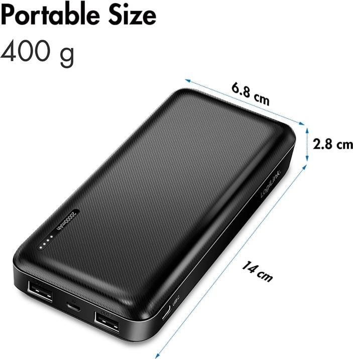 Produktbild LogiLink PA0323 (20000 mAh, 12 W)