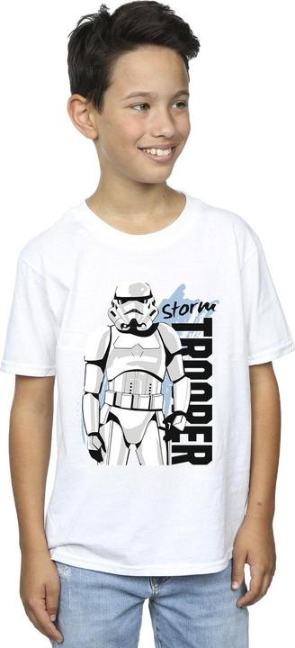 Immagine prodotto Star Wars Storm Trooper Maglietta Ragazzi (140, 146)