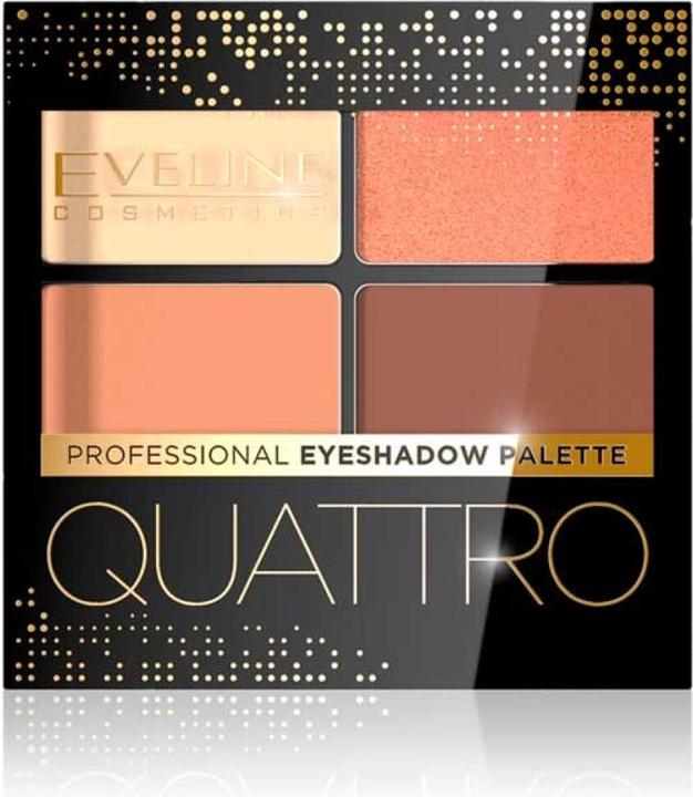 Eveline Quattro Professional Lidschatten Palette 01 7.2g (01)