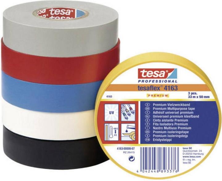 Actual product image tesa Insulating tape lex Premium White (12 mm)