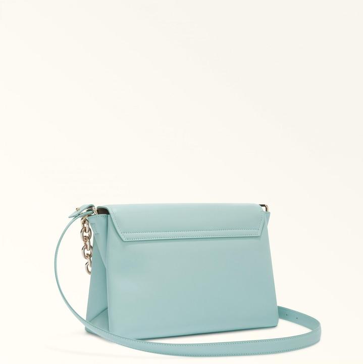Immagine prodotto Furla meridiana shoulder bag in aquamarine leather