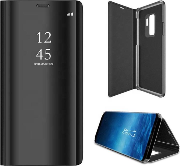 Actual product image OEM Smart Clear View Case for Samsung Galaxy A25 5G (global) black (Samsung Galaxy A25 5G)