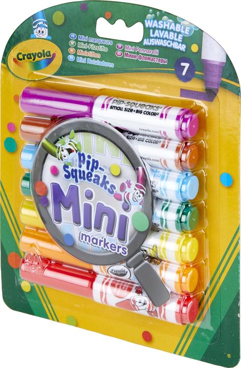 Actual product image Crayola Mini Washable Felt Tip Pens, 7pcs. (multicolour, 7 x)