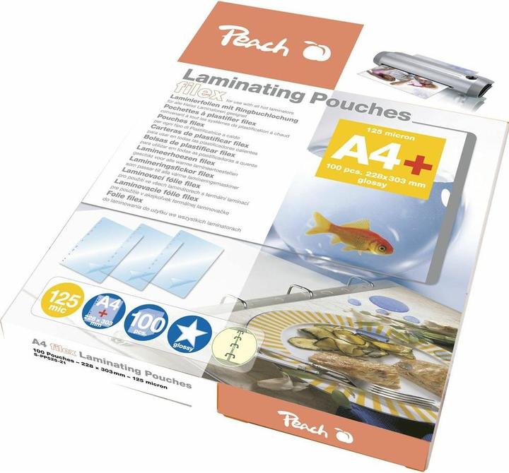 Immagine prodotto Peach Pp525-01 (A3, 100 Pezzo/i, 125 µm)