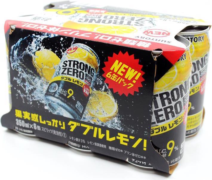Produktbild Suntory Strong Zero Double Lemon (6 x 35 cl)