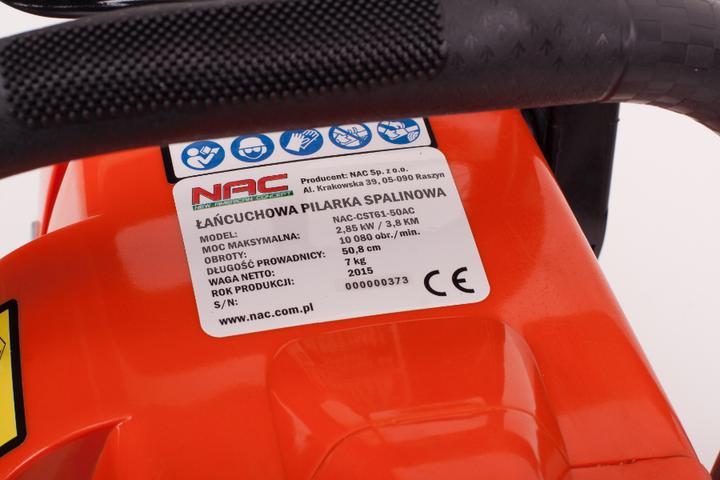 Produktbild NAC CST61-50AC (Benzin Kettensäge)