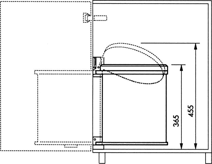 Produktbild Hailo Compact-Box M, Einbau-Mülleimer, 15 ltr, Edelstahl (15 l)