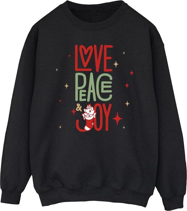 Disney The Aristocats Marie Love Peace Joy Sweatshirt