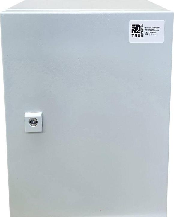 Image du produit Tru Components TC-S403020 Schaltschrank 300 x 400 x 200 Stahlblech Lichtgrau 1 S