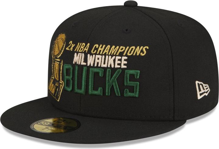 New Era 59Fifty Cap - NBA CHAMPIONS Milwaukee Bucks - 7 1/4 (7 1/4)