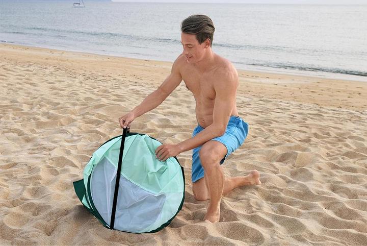 Produktbild Bestway 68107 Strandzelt (Strandzelt + Strandmuschel, 1.12 kg, 2 Personen)