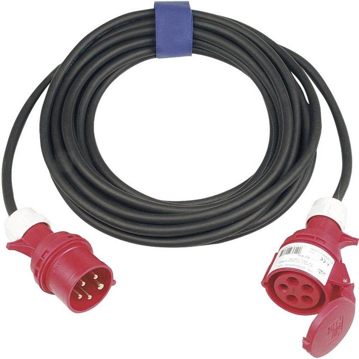 Image du produit Sirox 365.410 Câble de rallonge électrique 32 A noir 10.00 m (10 m, CEE)