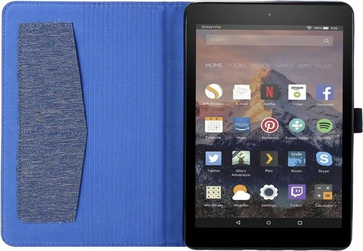 Actual product image König Design Protective Case for Amazon Fire HD 8 (2020) Smart Cover Case Cover Tablet Case New (Fire HD 8 (2020))