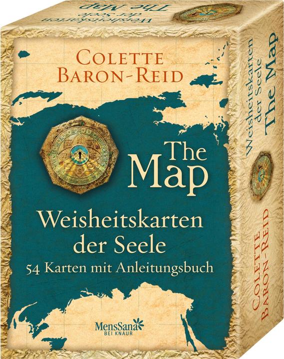 Produktbild Weisheitskarten der Seele - The Map (Deutsch, Colette Baron-Reid, Jena DellaGrottaglia, Horst Kappen, 2012)
