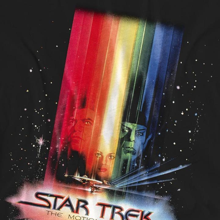 Actual product image Unisex Adult Motion Picture Poster T-Shirt (L)