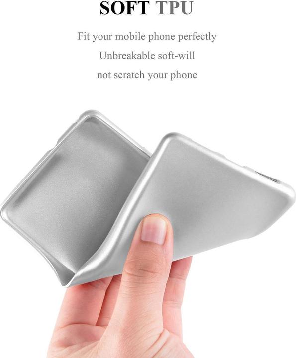 Actual product image Cadorabo TPU Matt Metallic Cover (Samsung Galaxy A7 (2018))