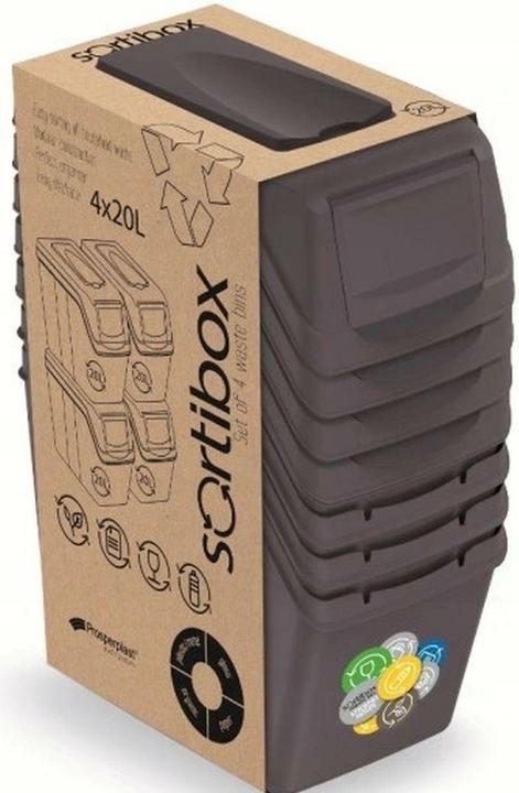 Actual product image Prosperplast Litter bin set 20l SORTIBOX 4 pcs. (20 l)