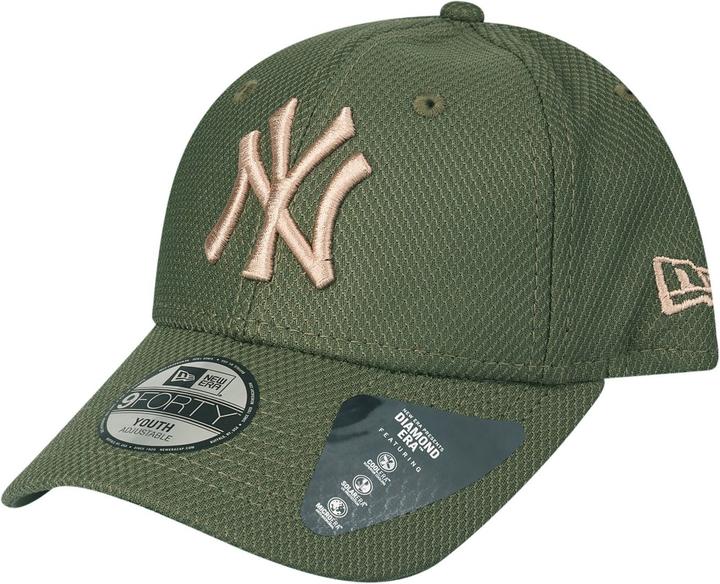 Immagine prodotto New Era Cappellino per bambini - DIAMOND 9FORTY NY Yankees oliva Toddler (51, 50 C, 52 C)