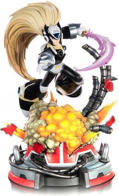 Actual product image First 4 Figures Mega Man X statuette Black Zero 43 cm