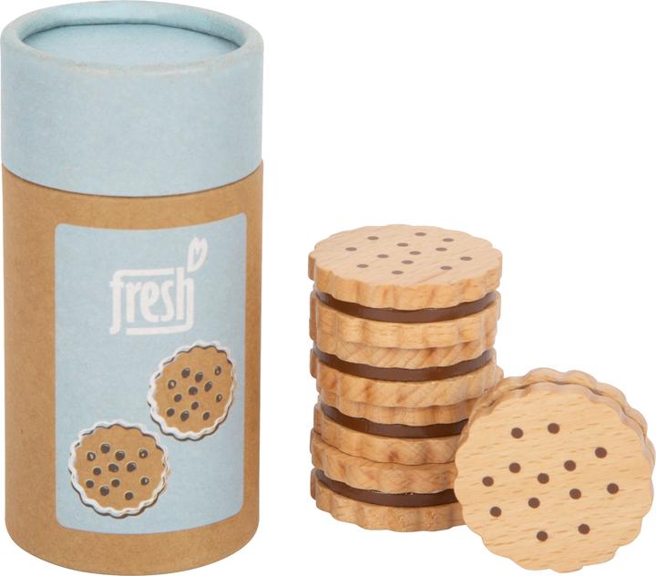 Actual product image small foot Sandwich biscuits "fresh