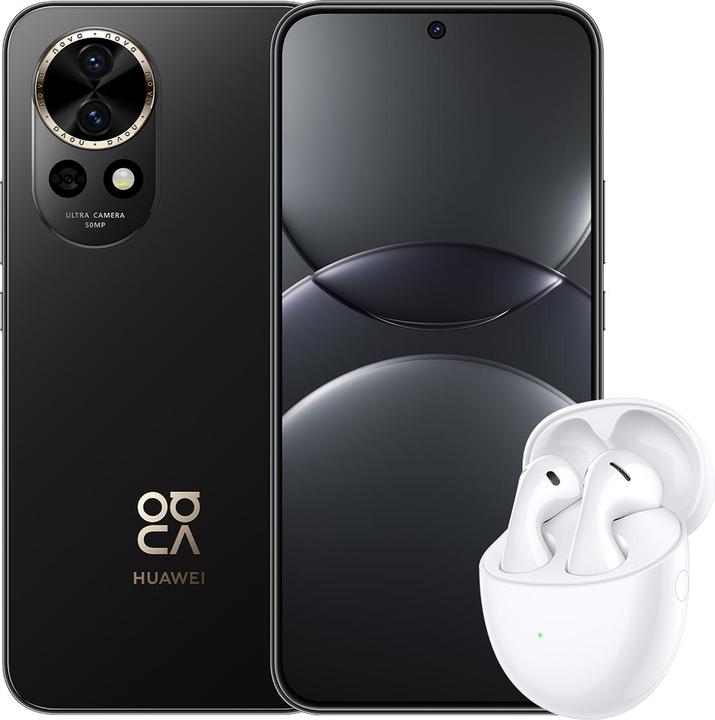 Produktbild Huawei Nova 13 (Blake-L29D) Bundle (256 GB, Schwarz, 6.70", Dual SIM, 50 Mpx, 5G)