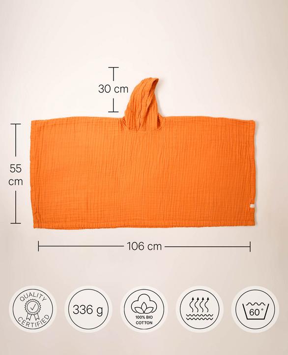 Produktbild Esmée Kinder Bademantel, Poncho (86, 92)