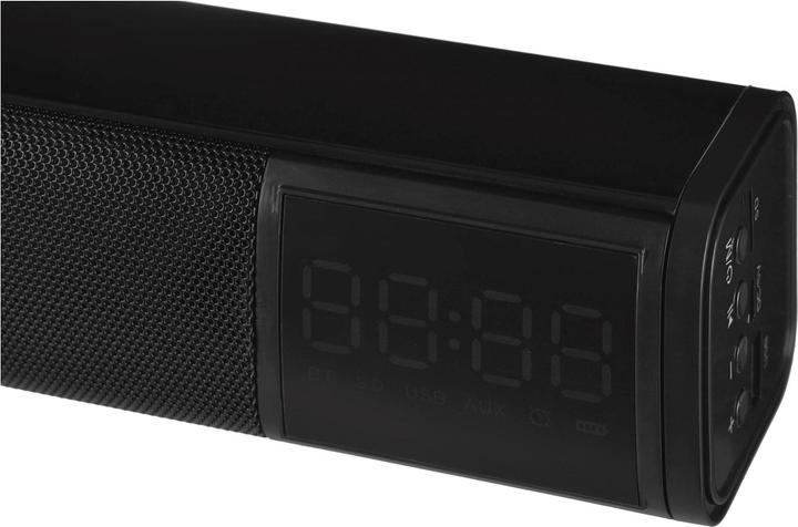 Immagine prodotto Adler AD 1191 Altoparlante per orologio, nero (15 h, Batteria ricaricabile, Porta USB)