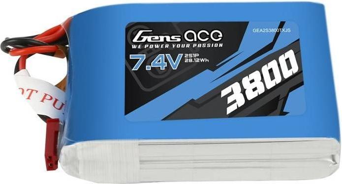 Actual product image Gens Ace GEA2S3800TXJS Radio-Controlled (RC) model part/accessory Battery (7.40 V, 3800 mAh)