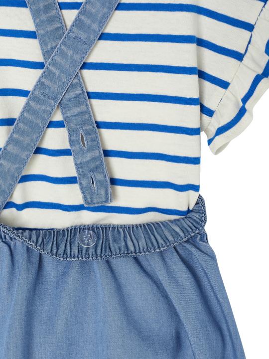 Produktbild Vertbaudet Mädchen Baby-Set: T-Shirt & Trägerrock (74)
