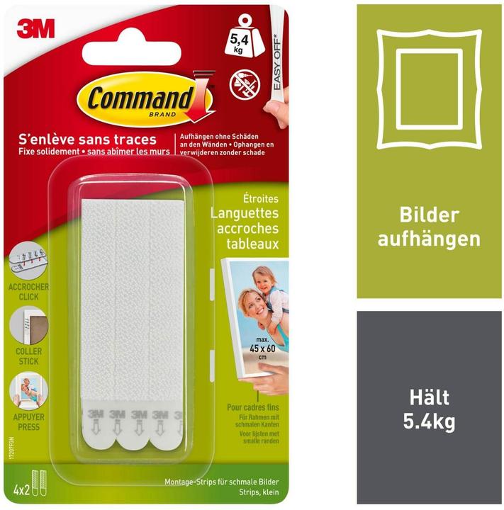 Produktbild Command Schmale Bildermontage Strips