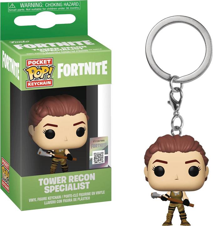Actual product image Funko Portachiavi Pop! Fortnite : Tower Recon Specialist