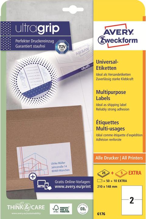 Image du produit Avery Labels universels