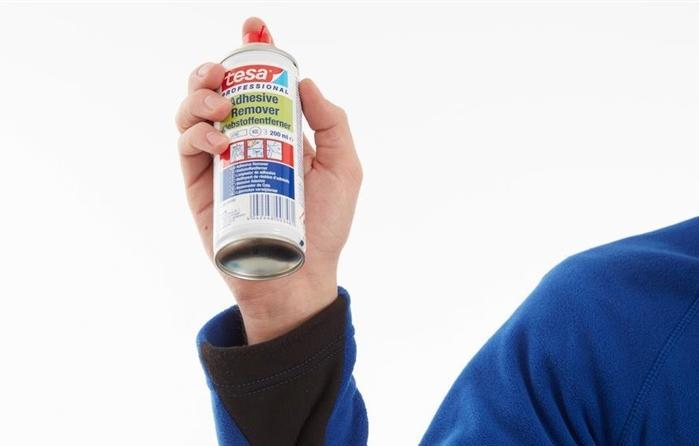 Produktbild tesa ADHESIVE REMOVER Klebstoffentferner Spray, entfernt Klebereste, 200ml Dose