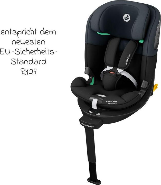Actual product image Maxi-Cosi Emerald 360 S (Reboarder, ECE R129/i-Size Standard)
