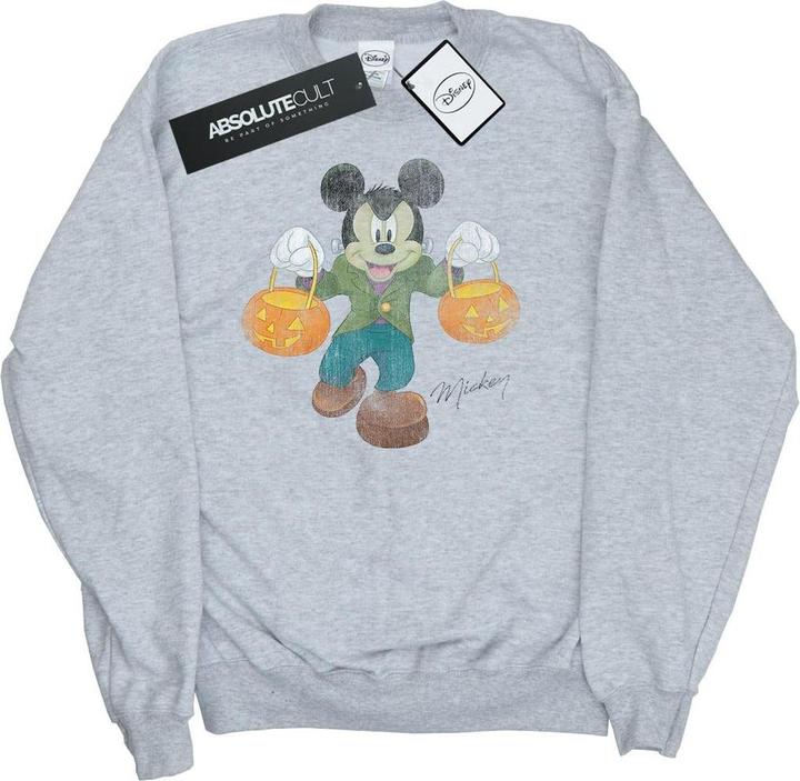 Actual product image Disney Mens Frankenstein Mickey Mouse Sweatshirt (L)