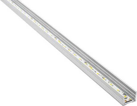 Actual product image Barthelme 62399202 BARdolino aluminium profile flat 2m (201 cm)