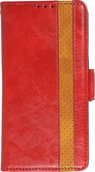 Produktbild PhoneLook Leder Tasche Flip Wallet mit Akzentstreifen & Kartenhalter (Apple iPhone 13 Pro Max)