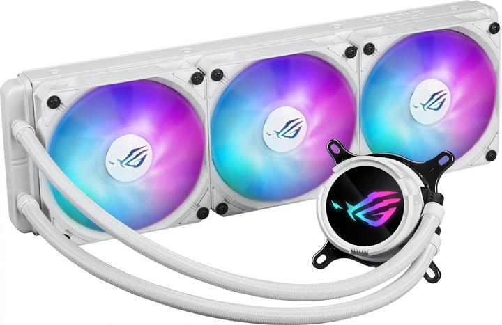 Actual product image ASUS Rog Strix Lc Iii 360 Argb Wht