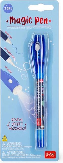 Produktbild Legami Stift mit Unsichtbarer Tinte - Magic Pen - Space (Blau, 1 x)