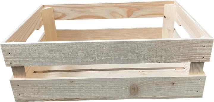 Actual product image Holz Zollhaus Fruit carafe spruce / fir, raw 60 x 40 x 20 cm (20 x 60 x 20 cm, 48 l)