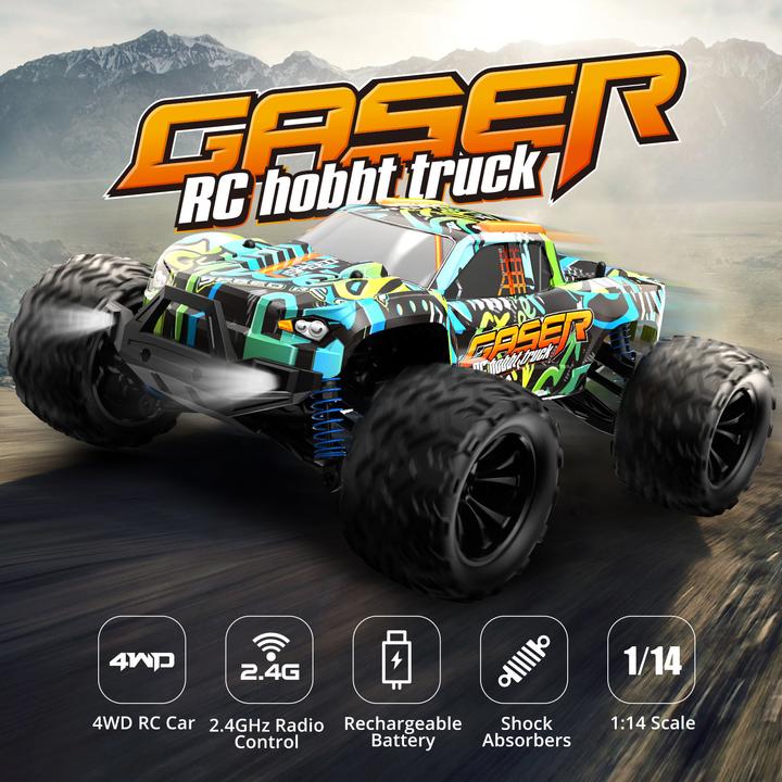Produktbild Es-toys RC Elektro Monster Truck Gaser (RTF Ready-To-Fly)