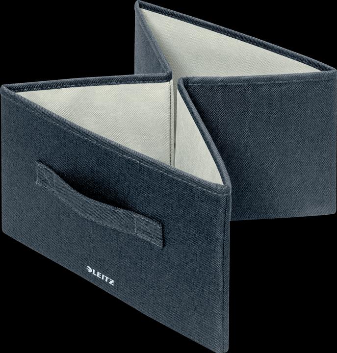 Produktbild Leitz Aufbewahrungsbox Stoff 2ST mittel samtgr (6 x 30.5 x 43 cm, 22 l)