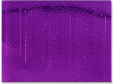 Actual product image You Nails Dramatic Smile Line (Nail tattoo, Violet)