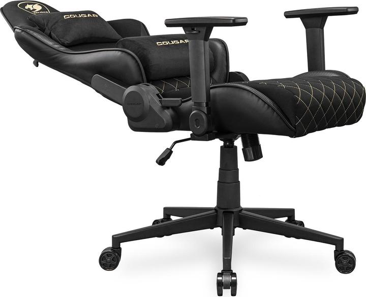Immagine prodotto Cougar Sedia da gioco Armor One V2 Gold F, PVC/tessuto, nero