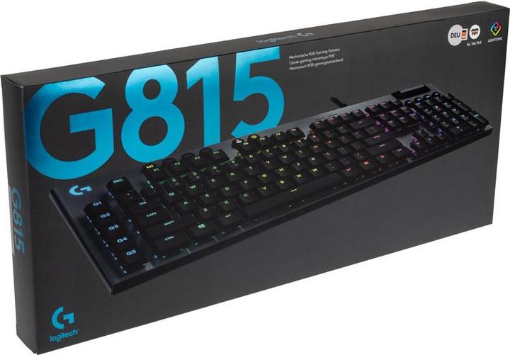 Actual product image Logitech G G815 (DE, Cable)